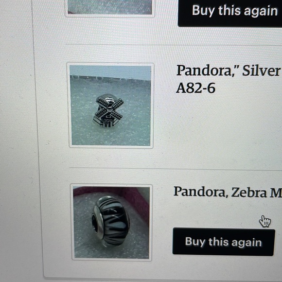 Pandora silver windmill charm - Picture 4 of 4